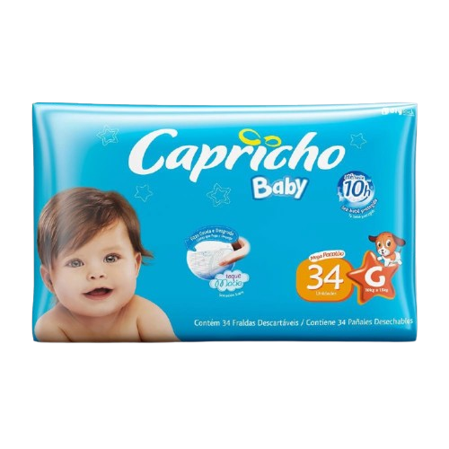 FRALDA DESC.CAPRICHO MEGA G C/34