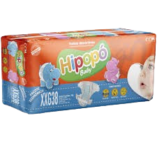 FRALDA DESC.HIPOPO ECON XXG C/38