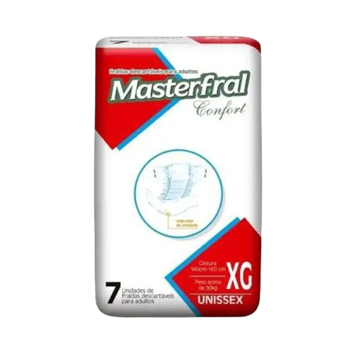 FRALDA MASTERFRAL CONFORT REG XG C/7