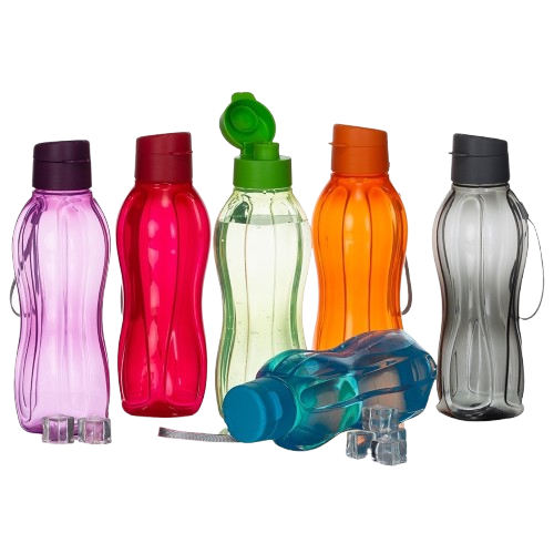 GARRAFA COLOR TRANSL PLAST 800ML REF:41