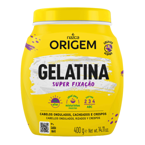 GEL CAP ORIGEM SUPER FIXACAO 400G