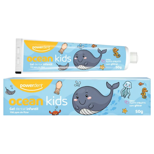 GEL DENT OCEAN KIDS TUTTI FRUTTI 50G