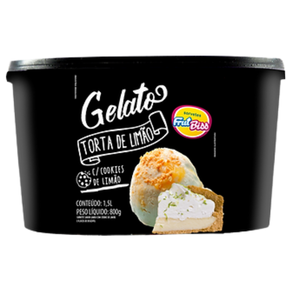 GELATO FRUTBISS TORTA DE LIMAO 1,5L