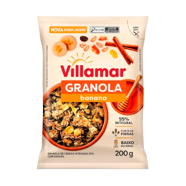 GRANOLA BEM ESTAR 200G C/BANANA POUCH