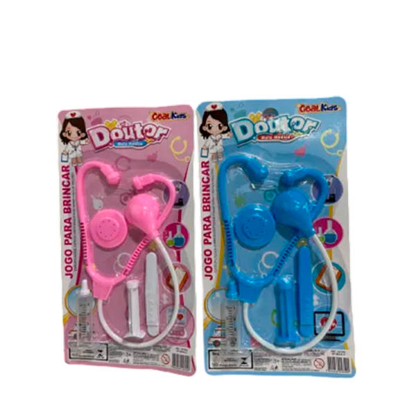 JOGO BRINCAR DE MEDICO 5PCS