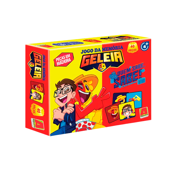 JOGO DA MEMORIA GELEIA 40 PECAS