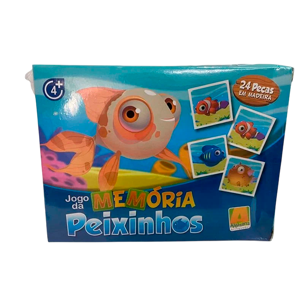 JOGO DA MEMORIA PEIXINHOS 24 PECAS