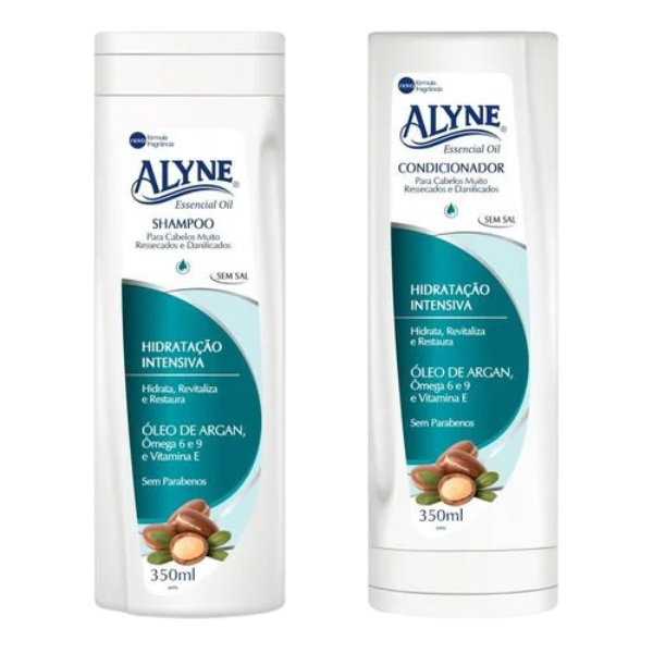 KIT ALYNE SH+CO HIDRATACAO INTENSI 350ML