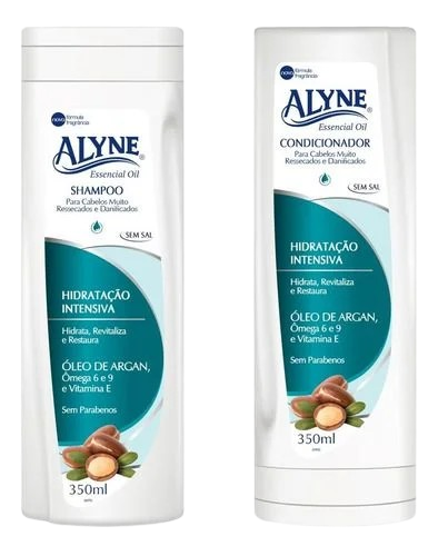 KIT ALYNE SH+CO HIDRATACAO INTENSI 350ML