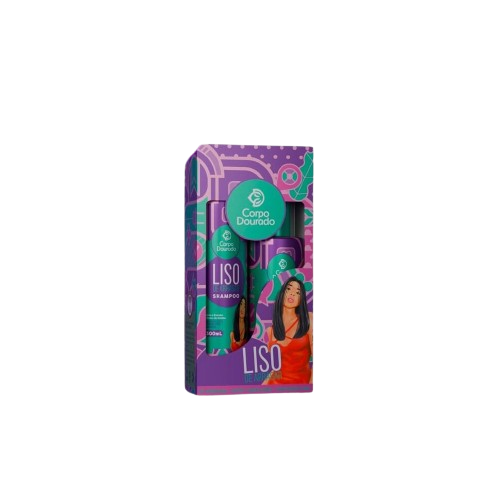 KIT C.DOURADO SH 300ML+COND 250ML LISO