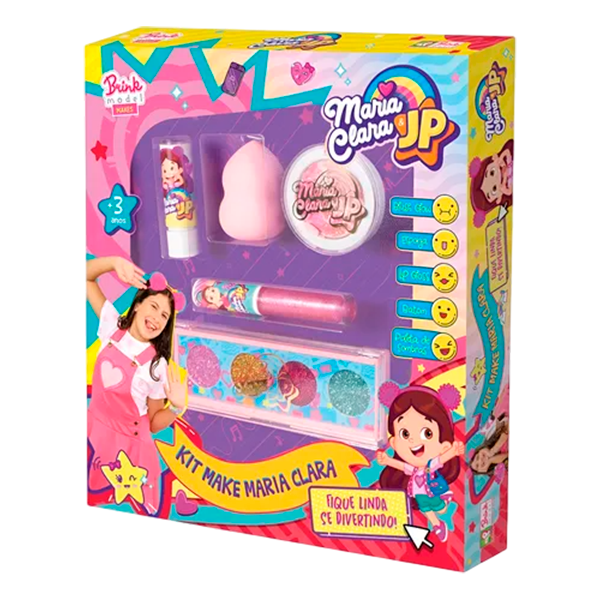KIT MAQUIAGEM INFANTIL MARIA CLARA