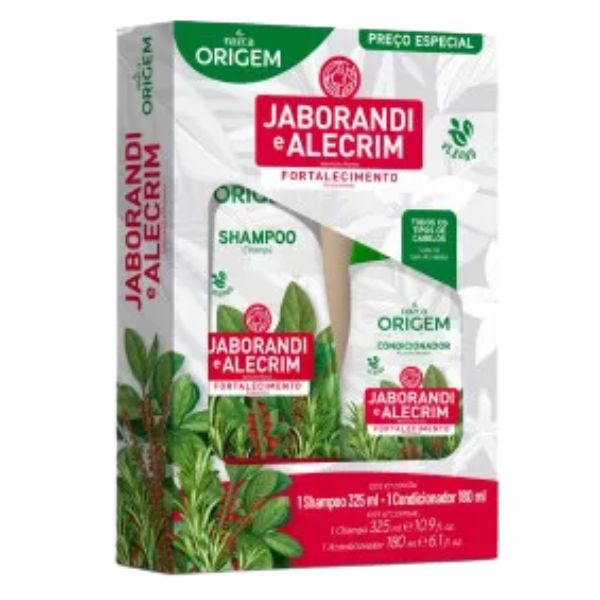 KIT ORIGEM SH 325ML+COND 180ML JABORANDI
