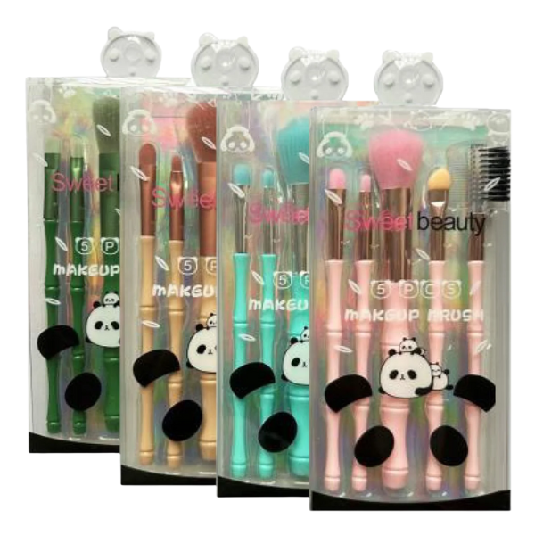 KIT PINCEIS PANDA C/5