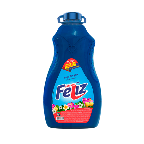 LAVA R.LIQ.LIMPEZA FELIZ 3L AZUL