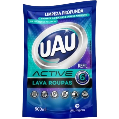 LAVA R.LIQ.UAU 800ML ACTIVE AZUL SCH
