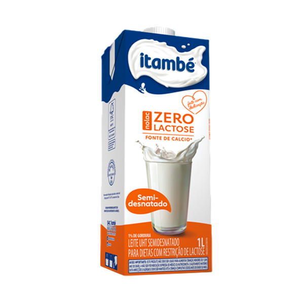 LEITE LIQ.ITAMBE O% LACTOSE SEMIDESN. 1L
