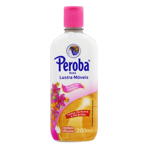 LUSTRA MOVEIS PEROBA 200ML ROSA/FLOR.CAP