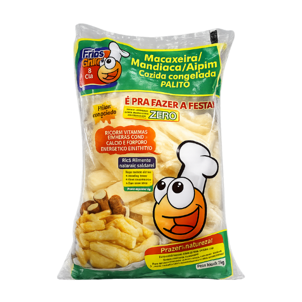 MACAXEIRA PALITO FRIOS GRILL CONG 500G