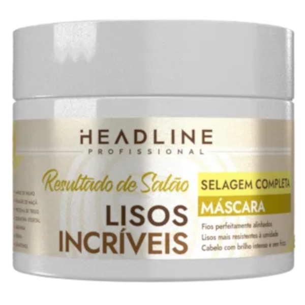 MASCARA HEADLINE LISOS INCRIVEIS 300G