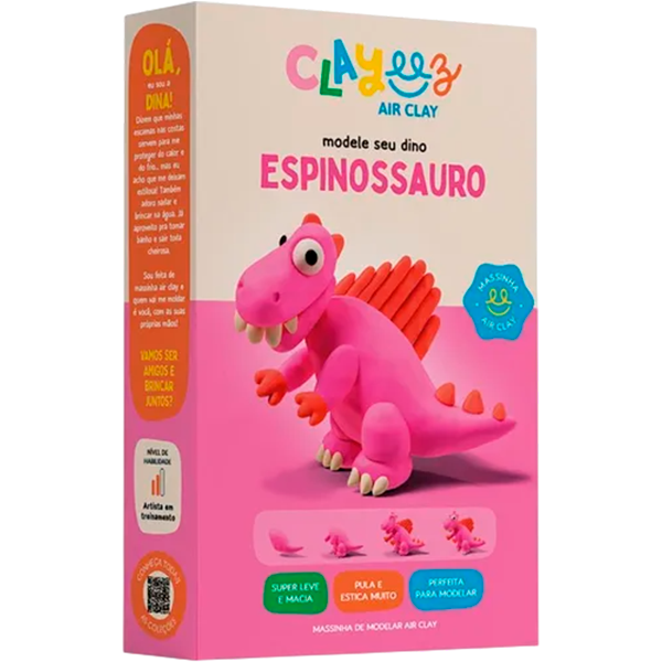 MASSA MODELAR CLAYEEZ 38G DINO