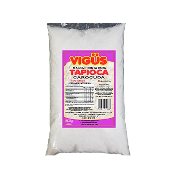 MASSA P/ TAPIOCA VIGUS CAROCUDA 800G