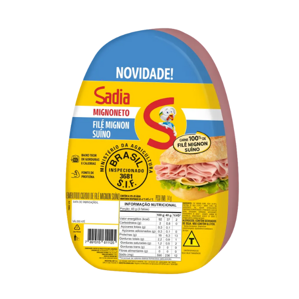 MIGNONETO FILE MIGNON SUINO SADIA