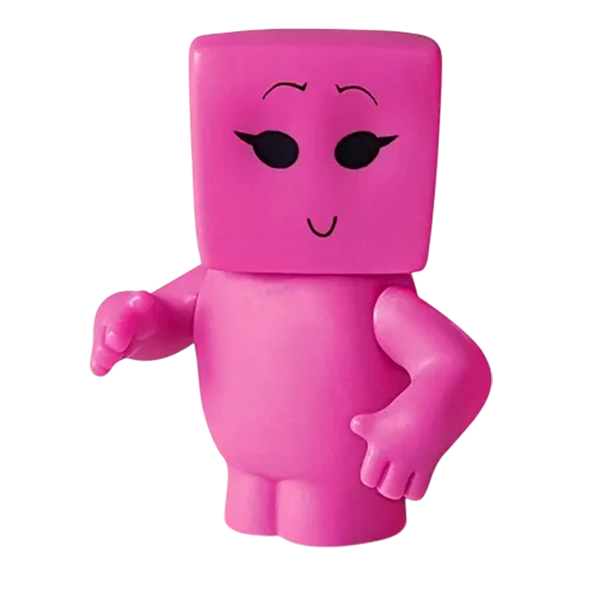 MINI BONECA ROSA TURMA DOS PROBLEMAS