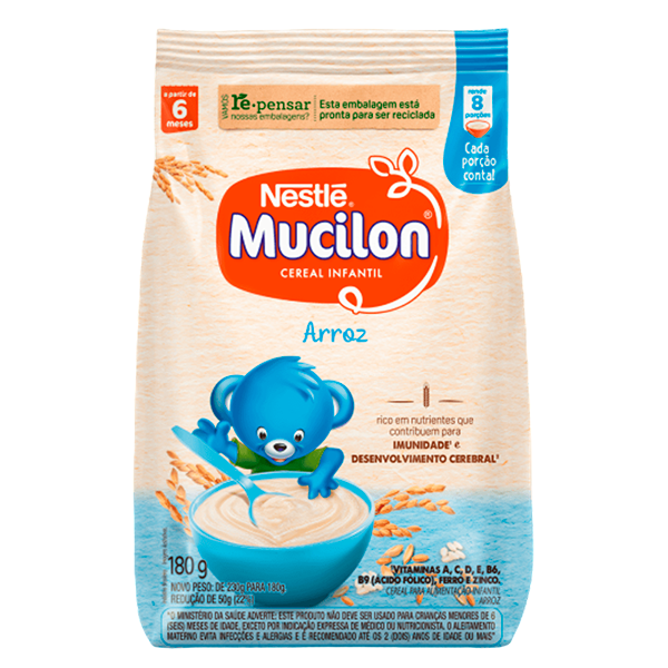 MUCILON 180G ARROZ E AVEIA SCH PROMO