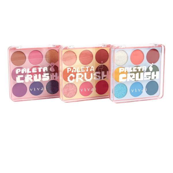PALETA SOMBRAS CRUSH 9 CORES