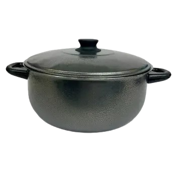 PANELA CRAQUEADA PRETA N20