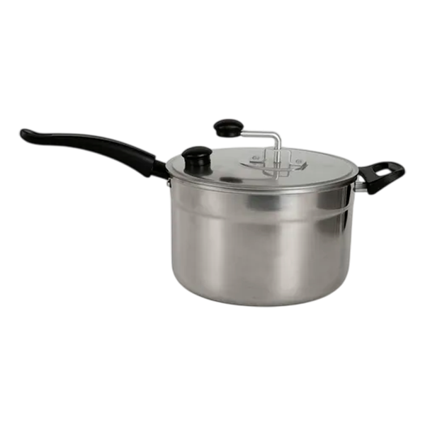 PANELA PIPOQUEIRA ALUMINIO POLIDO N22