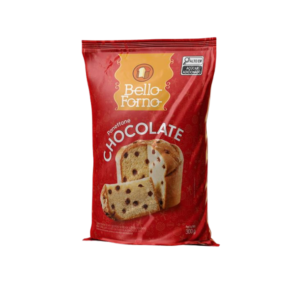 PANETTONE BELLO FORN C/GOTAS CHOC 300G