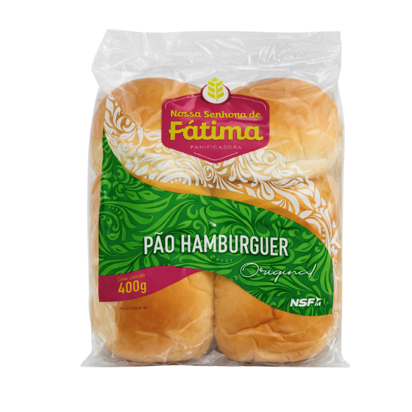 PAO HAMBURGUER N.S.FATIMA 500G
