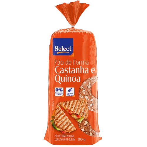 PAO SELECT CASTANHA DE CAJU 400G
