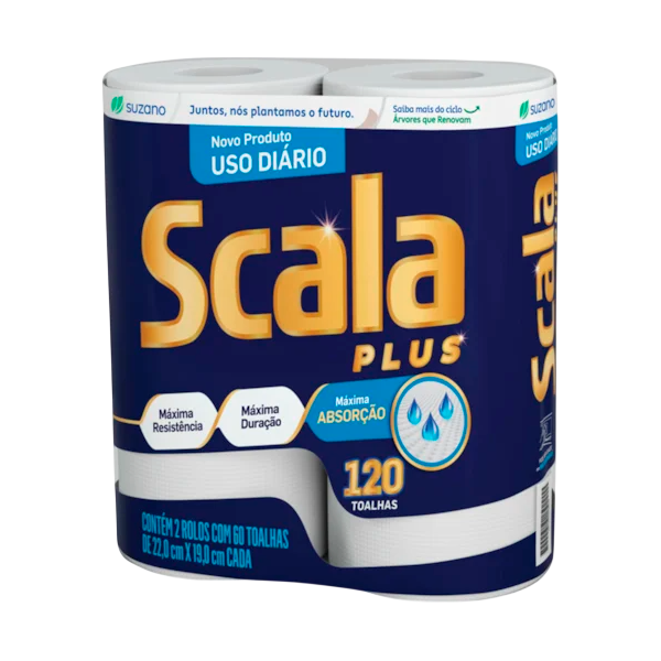PAPEL TOALHA SCALA 2X60 TOALHAS