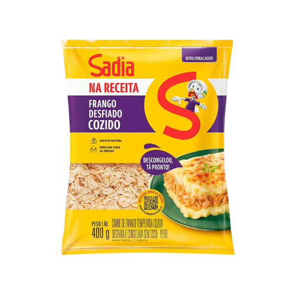 PEITO DE FRANGO DESF SADIA 400G