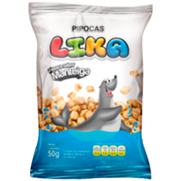PIPOCA LIKA BRANCA 30G