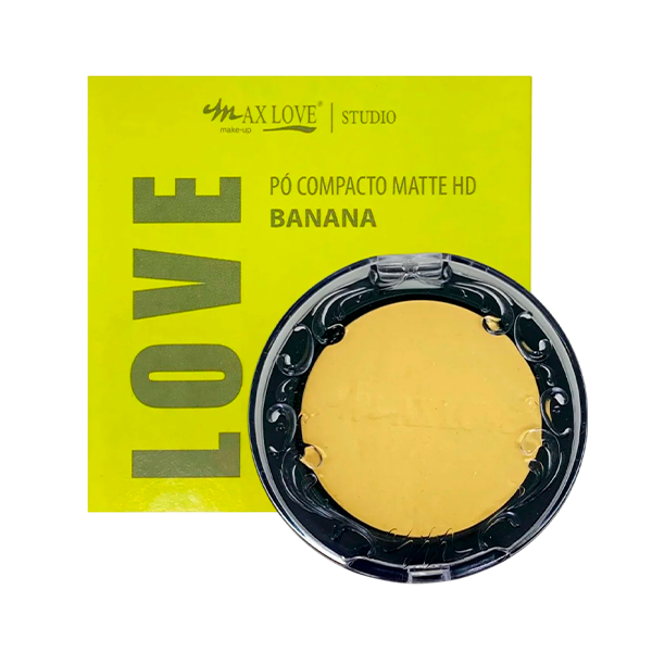 PO FACIAL COMPACTO MATTE HD BANANA 11G
