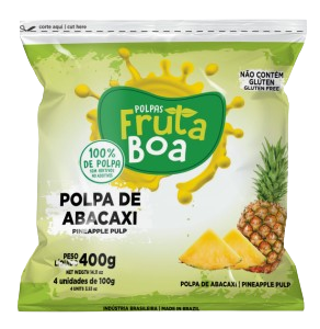 POLPA FRUTA BOA ABACAXI 400G