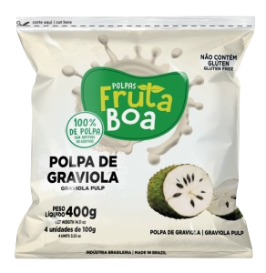 POLPA FRUTA BOA GRAVIOLA 400G
