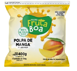 POLPA FRUTA BOA MANGA 400G