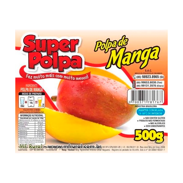 POLPA SUPER POLPA MANGA 400G