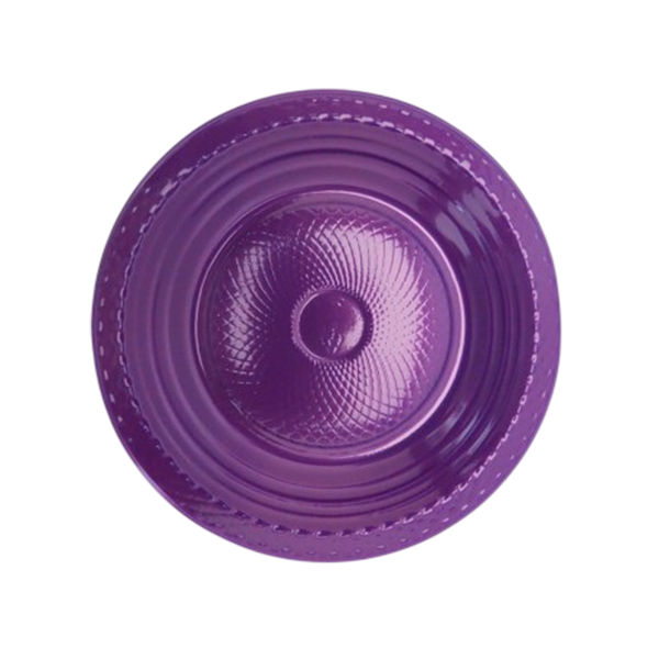 PRATO FORFEST FUNDO 15CM ROXO C/10