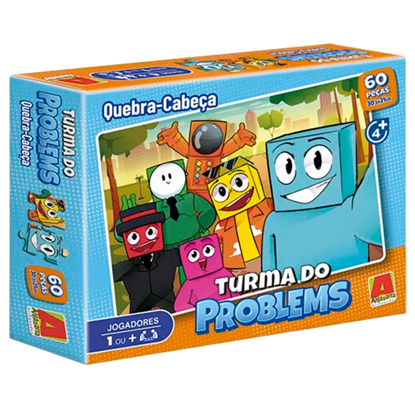 QUEBRA CABECAS TURMA DOS PROB 60 PECAS