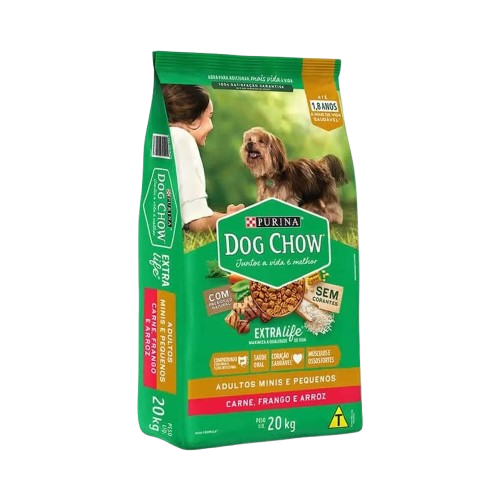 RACAO DOG CHOW ADULTO PEQUENOS EXTR 20KG