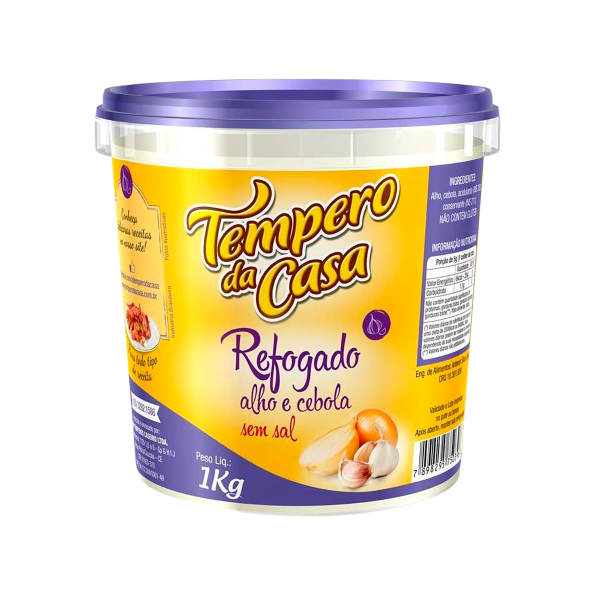 REFOGADO TEMPERO DA CASA 1KG