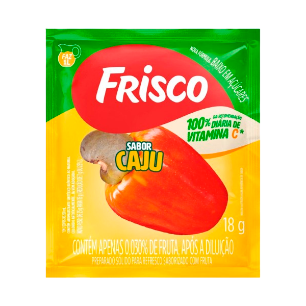 REFRESCO FRISCO 18G CAJU