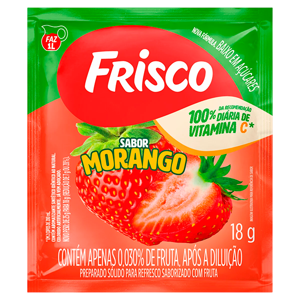 REFRESCO FRISCO 18G MORANGO