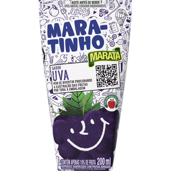 REFRESCO LIQ.MARA-TINHO UVA 200ML
