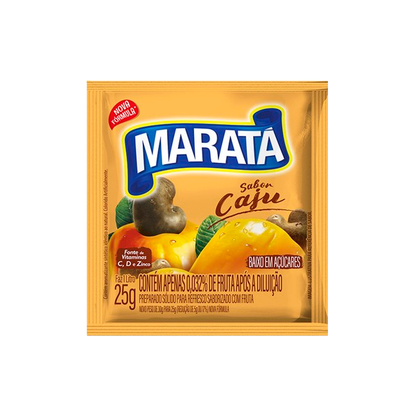 REFRESCO MARATA 25G CAJU